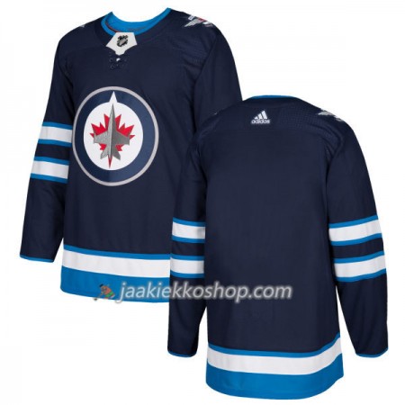 Miehille NHL Winnipeg Jets Pelipaita Blank Adidas 2017-2018 Laivastonsininen Authentic